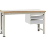Kompletní dílenském základní PROFI s multiplex deska, Šxhxv = 2000 x 700 x 840 mm Manuflex WP5614.9006 WP5614.9006