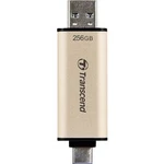 USB flash disk Transcend JetFlash 930C TS256GJF930C, 256 GB, USB 3.2 (Gen 1x1) , USB-C™, zlatá