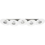 LED stropní svítidlo LightMe LM NIKKI 5-fl. LM85604, GU10, 25 W