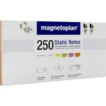 Magnetický Magnetoplan Static Notes, 200 x 100 mm, 250 kusů Magnetoplan 11250210, (š x v) 200 mm x 100 mm, bílá, žlutá, zelená, růžová, oranžová, 250 