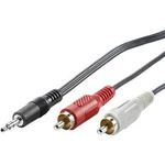 Jack audio kabel Value 11.99.4341, 1.50 m, černá