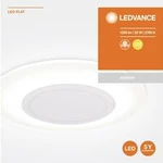 LED stropní svítidlo LEDVANCE Slim design (EU) L 4058075228399, 20 W, Vnější Ø 38 cm, N/A