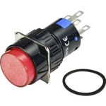 Světelné tlačítko TRU COMPONENTS 250 V/AC, 3 A, červená, 1 ks