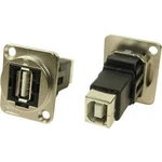 XLR adaptér USB A na USB 2.0 zásuvka B 2.0 adaptér, vestavný Cliff CP30209NM 1 ks