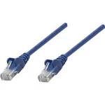 Síťový kabel RJ45 Intellinet 319829, CAT 5e, U/UTP, 5.00 m, modrá