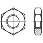 Šestihranné matice TOOLCRAFT 106995, M4, N/A, ocel, 100 ks