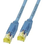 Síťový kabel RJ45 DRAKA K8560BL.1, CAT 6A, S/FTP, 1.00 m, modrá