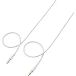 Připojovací kabel SpeaKa SuperSoft, jack zástr. 3.5 mm/jack zástr. 3.5 mm, bílý, 5 m