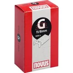 Svorky z plochého drátu Novus typ 11/8, 042-0528, 5000 ks