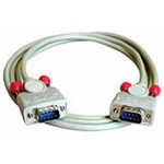 Sériový kabel LINDY 2.00 m, bílá