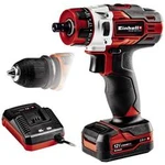 Aku vrtací šroubovák Einhell TE-CD 18/40 Li-Solo TE-CD 12/1 X-Li (1x2,0Ah) 4513592, 12 V, 2000 mAh, Li-Ion akumulátor