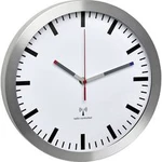 DCF nástěnné hodiny TFA Dostmann Funk-Wanduhr 60.3528.02, vnější Ø 300 mm, hliník
