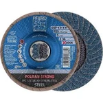 Vějířovitý brusný kotouč PFERD PFC 125 Z 36 SGP STRONG STEEL/X-LOCK 67788026, Ø 125 mm/
