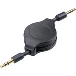 Jack audio kabel SpeaKa Professional SP-7869796, 1.10 m, černá