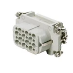 Konektorová vložka, zásuvka Weidmüller HDC HD 24 FC 1650890000, 24 + PE, krimpované připojení, 1 ks