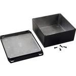 Univerzální pouzdro Hammond Electronics 1590WKKFLBK 1590WKKFLBK, 125 x 125 x 57 , hliník, černá, 1 ks