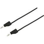 VOLTCRAFT MSB-300 měřicí kabel [lamelová zástrčka 4 mm - lamelová zástrčka 4 mm] černá, 2.00 m
