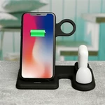 Bakeey 4 In 1 Wireless Charger 10W/7.5W/5W Night Light Quick Charging Stand For iPhone XS 11Pro Apple Watch 5/4/3/2/1 Ai