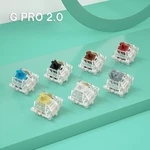 35 Pcs Gateron Pro 2.0 RGB SMD Switches Yellow Silver Blue Pro Switch Pre Lubed For MX Mechanical Keyboard