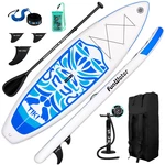[EU/US Direct] FunWater Inflatable Paddle Board EVA Non-slip Stand Up Portable Surfboard SUPFW02A/W02B 12~15PSI Maximum