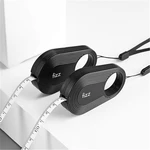 Fizz FZ22701 Tape Measure Automatic Retractable Mini Soft Flat Measure Tape Portable Measuring Ruler Office Decompressio