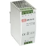 Sieťový zdroj na DIN lištu Mean Well DR-75-12 12 V / DC 6.3 A 76 W 1 x