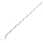 Conrad Components 1386671 navíjací drôt Wire Wrap 2 x 0.28 mm² biela, zelená 25 m