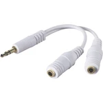 Belkin F8V234EAWHT-APL  jack audio Y adaptér [1x jack zástrčka 3,5 mm - 2x jack zásuvka 3,5 mm, jack zásuvka 3,5 mm] bie