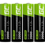 Green Cell HR6 tužkový akumulátor typu AA  Ni-MH 2000 mAh 1.2 V 4 ks