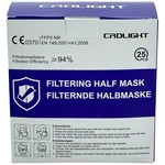 CRD Light  CRDFFP2 respirátor proti jemnému prachu FFP2 25 ks DIN EN 149:2001 + A1:2009