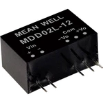 Mean Well MDD02L-15 DC / DC menič napätia, modul   67 mA 2 W Počet výstupov: 2 x