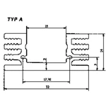 Fischer Elektronik SK 75 50 SA chladič 4.5 K/W (d x š x v) 50 x 32 x 14 mm TO-220, TO-126