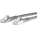 Metz Connect 1308451533-E RJ45 sieťové káble, prepojovacie káble CAT 6A S/FTP 1.50 m sivá s ochranou 1 ks