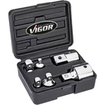 Vigor  V1293 sada GOLA adaptérov / redukciou   Pohon (skrutkovač) 1/4" (6,3 mm), 3/8" (10 mm), 1/2" (12.5 mm), 3/4" (20