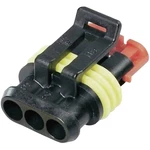 TE Connectivity zásuvkové púzdro na kábel AMP-Superseal 1.5mm Series Počet pólov 3 Raster (rozteč): 6 mm 282087-1 1 ks