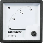 VOLTCRAFT AM-72x72/15V Analógové vstavané meracie zariadenie AM-72x72 / 15V 15 V otočná cievka VOLTCRAFT AM-72x72/15V Analógové vstavané meracie zariadenie AM-72x72 / 15V 15 V otočná cievka