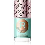 Makeup Revolution Ultimate Shine gelový lak na nehty odstín I'm Fresh Pastel Green 10 ml