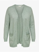 Light Green Cardigan ONLY CARMAKOMA Esly - Women