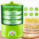 Homemade Multifunctional Bean Sprouts Machine 220V Automatic1.5L 3-layers Sprouts Machine