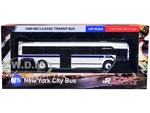 1989 MCI Classic Transit Bus MTA New York "Q11 Subway-Queens Blvd." "MTA New York City Bus" Series 1/87 (HO) Diecast Model by Iconic Replicas
