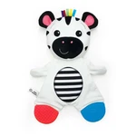 BABY EINSTEIN Hryzátko plyšová senzorická Zebra Zen 0m +