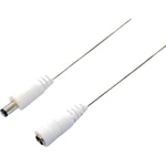 BKL Electronic 072096 nízkonapäťový predlžovací kábel nízkonapäťová zástrčka - nizkonapäťová zásuvka 5.5 mm 2.1 mm  2.1