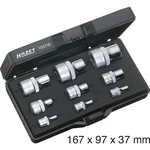 Hazet  1557/9 vonkajší TORX sada nástavcov pre nástrčný kľúč     9-dielna 1/4" (6,3 mm), 1/2" (12.5 mm), 3/8" (10 mm)