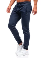 Pantaloni de trening bărbați albastru-cerneală Bolf XW01-A
