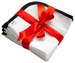 Sada malých uterákov na tvár MaryBerry Happy Evenings - biele s čiernym prúžkom (13510V24K5) + darček zadarmo
