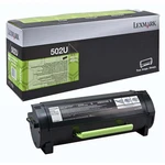 Lexmark 50F2U00, black, 20000 str., 502U, return, ultra high capacity, originálny toner