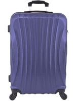 Cestovní skořepina kufr na čtyřech kolečkách Arteddy - (M) 60l tmavě modrá
