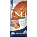 N&D Pumpkin Dog Puppy M/L Lamb & Blueberry 12kg