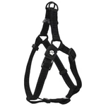 Postroj Active Dog Premium M černý 2x53-77cm