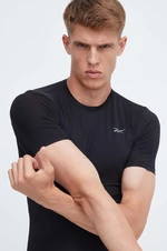 Tréningové tričko Reebok Compression čierna farba, jednofarebné